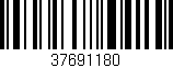 Código de barras (EAN, GTIN, SKU, ISBN): '37691180'
