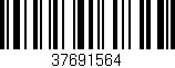 Código de barras (EAN, GTIN, SKU, ISBN): '37691564'