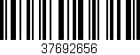 Código de barras (EAN, GTIN, SKU, ISBN): '37692656'