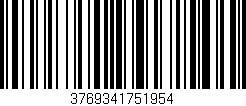 Código de barras (EAN, GTIN, SKU, ISBN): '3769341751954'