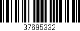Código de barras (EAN, GTIN, SKU, ISBN): '37695332'