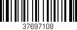 Código de barras (EAN, GTIN, SKU, ISBN): '37697108'