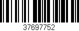 Código de barras (EAN, GTIN, SKU, ISBN): '37697752'