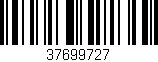 Código de barras (EAN, GTIN, SKU, ISBN): '37699727'