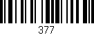 Código de barras (EAN, GTIN, SKU, ISBN): '377'