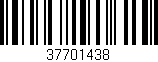Código de barras (EAN, GTIN, SKU, ISBN): '37701438'