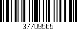 Código de barras (EAN, GTIN, SKU, ISBN): '37709565'