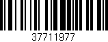 Código de barras (EAN, GTIN, SKU, ISBN): '37711977'