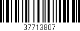 Código de barras (EAN, GTIN, SKU, ISBN): '37713807'