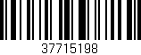 Código de barras (EAN, GTIN, SKU, ISBN): '37715198'