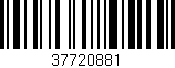 Código de barras (EAN, GTIN, SKU, ISBN): '37720881'
