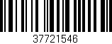 Código de barras (EAN, GTIN, SKU, ISBN): '37721546'