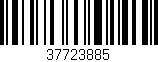 Código de barras (EAN, GTIN, SKU, ISBN): '37723885'