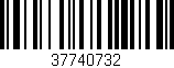 Código de barras (EAN, GTIN, SKU, ISBN): '37740732'