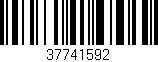 Código de barras (EAN, GTIN, SKU, ISBN): '37741592'