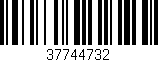 Código de barras (EAN, GTIN, SKU, ISBN): '37744732'