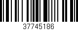 Código de barras (EAN, GTIN, SKU, ISBN): '37745186'