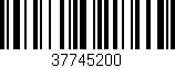 Código de barras (EAN, GTIN, SKU, ISBN): '37745200'