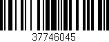 Código de barras (EAN, GTIN, SKU, ISBN): '37746045'