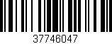 Código de barras (EAN, GTIN, SKU, ISBN): '37746047'