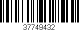 Código de barras (EAN, GTIN, SKU, ISBN): '37749432'