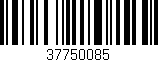 Código de barras (EAN, GTIN, SKU, ISBN): '37750085'