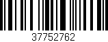 Código de barras (EAN, GTIN, SKU, ISBN): '37752762'