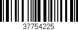 Código de barras (EAN, GTIN, SKU, ISBN): '37754225'