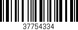 Código de barras (EAN, GTIN, SKU, ISBN): '37754334'