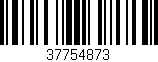 Código de barras (EAN, GTIN, SKU, ISBN): '37754873'