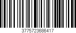 Código de barras (EAN, GTIN, SKU, ISBN): '3775723686417'
