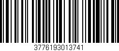 Código de barras (EAN, GTIN, SKU, ISBN): '3776193013741'