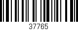 Código de barras (EAN, GTIN, SKU, ISBN): '37765'