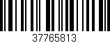 Código de barras (EAN, GTIN, SKU, ISBN): '37765813'