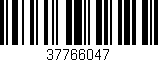 Código de barras (EAN, GTIN, SKU, ISBN): '37766047'