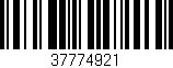 Código de barras (EAN, GTIN, SKU, ISBN): '37774921'