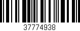 Código de barras (EAN, GTIN, SKU, ISBN): '37774938'