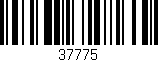 Código de barras (EAN, GTIN, SKU, ISBN): '37775'
