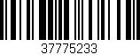 Código de barras (EAN, GTIN, SKU, ISBN): '37775233'