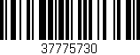 Código de barras (EAN, GTIN, SKU, ISBN): '37775730'