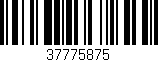 Código de barras (EAN, GTIN, SKU, ISBN): '37775875'