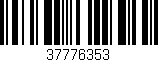 Código de barras (EAN, GTIN, SKU, ISBN): '37776353'