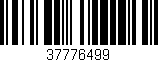Código de barras (EAN, GTIN, SKU, ISBN): '37776499'