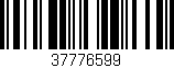 Código de barras (EAN, GTIN, SKU, ISBN): '37776599'
