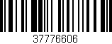Código de barras (EAN, GTIN, SKU, ISBN): '37776606'