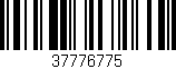 Código de barras (EAN, GTIN, SKU, ISBN): '37776775'