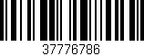 Código de barras (EAN, GTIN, SKU, ISBN): '37776786'