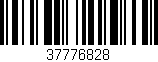 Código de barras (EAN, GTIN, SKU, ISBN): '37776828'