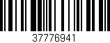 Código de barras (EAN, GTIN, SKU, ISBN): '37776941'