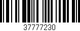 Código de barras (EAN, GTIN, SKU, ISBN): '37777230'